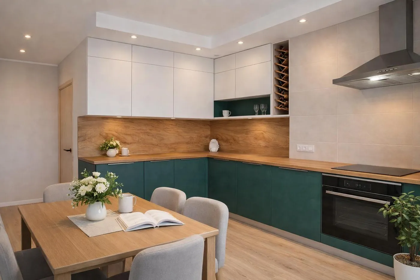 Вариант кухни после примерки